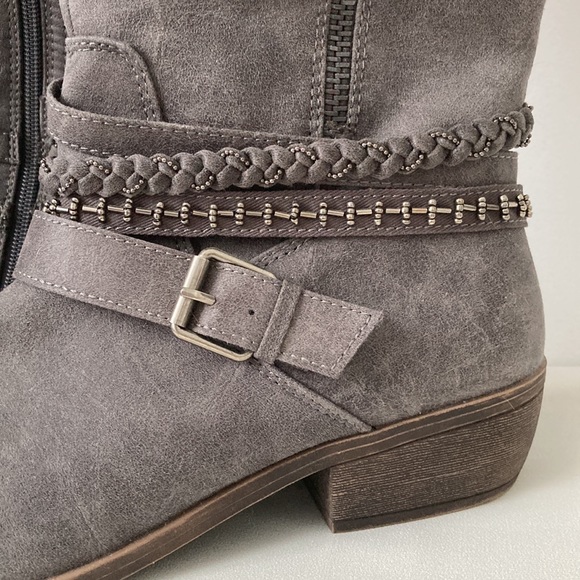 SO Kohl’s Odettawcgrey Knee High Boots - Picture 4 of 14